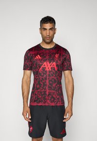adidas Performance LIVERPOOL FC - Squadra - black/pure ruby