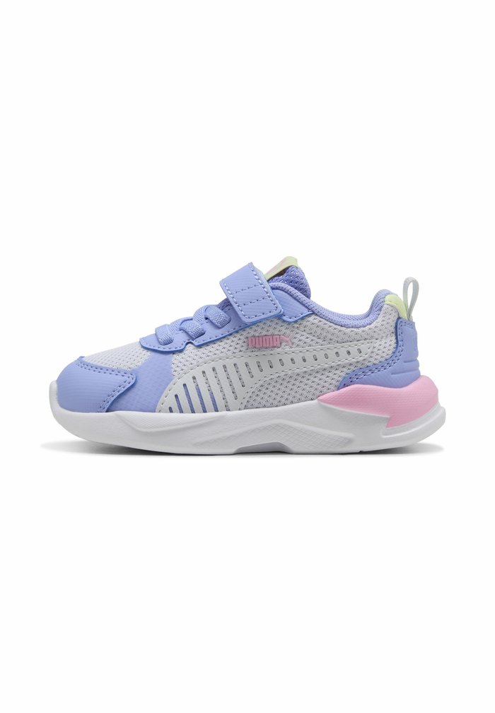 PUMA X-RAY 3 - Zapatos de bebé - white-silver mist-intense lavender