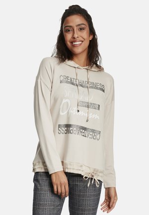 Hoodie - nature/white