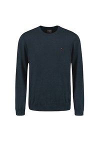 NO EXCESS TIMELESS TWO TONE  - Strickpullover - dark blue