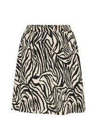 KASASHA - Trapecinis sijonas - black off white print