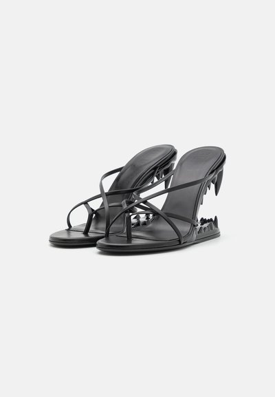 GCDS MORSO THONG - Sandales tongs - nero