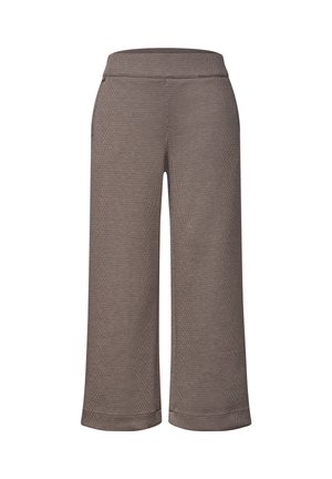 Street One, HIGH WAIST CULOTTE IM CASUAL FIT - Bukser - black coffee