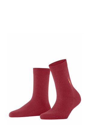 COSY REINDEER X-MAS - Calze - scarlet