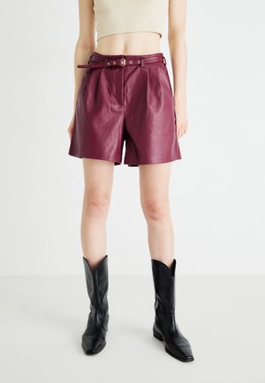 ONLY ONLHEIDI - Shorts - burgundy