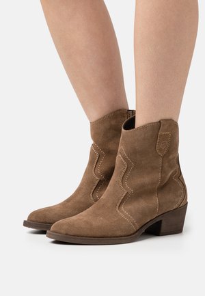 Cowboy-/Bikerlaarsjes - brown