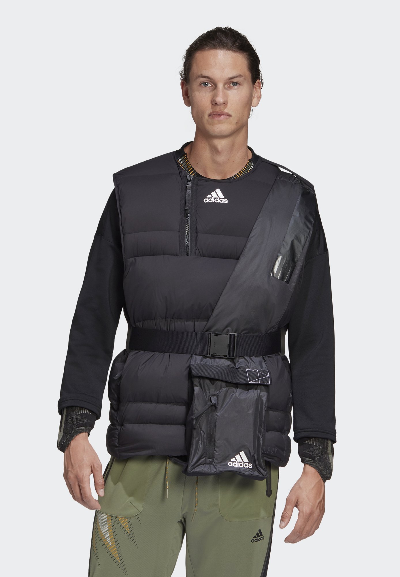 adidas Performance URBAN OUTDOOR VEST - Bodywarmer - schwarz/Zwart -  Zalando.nl