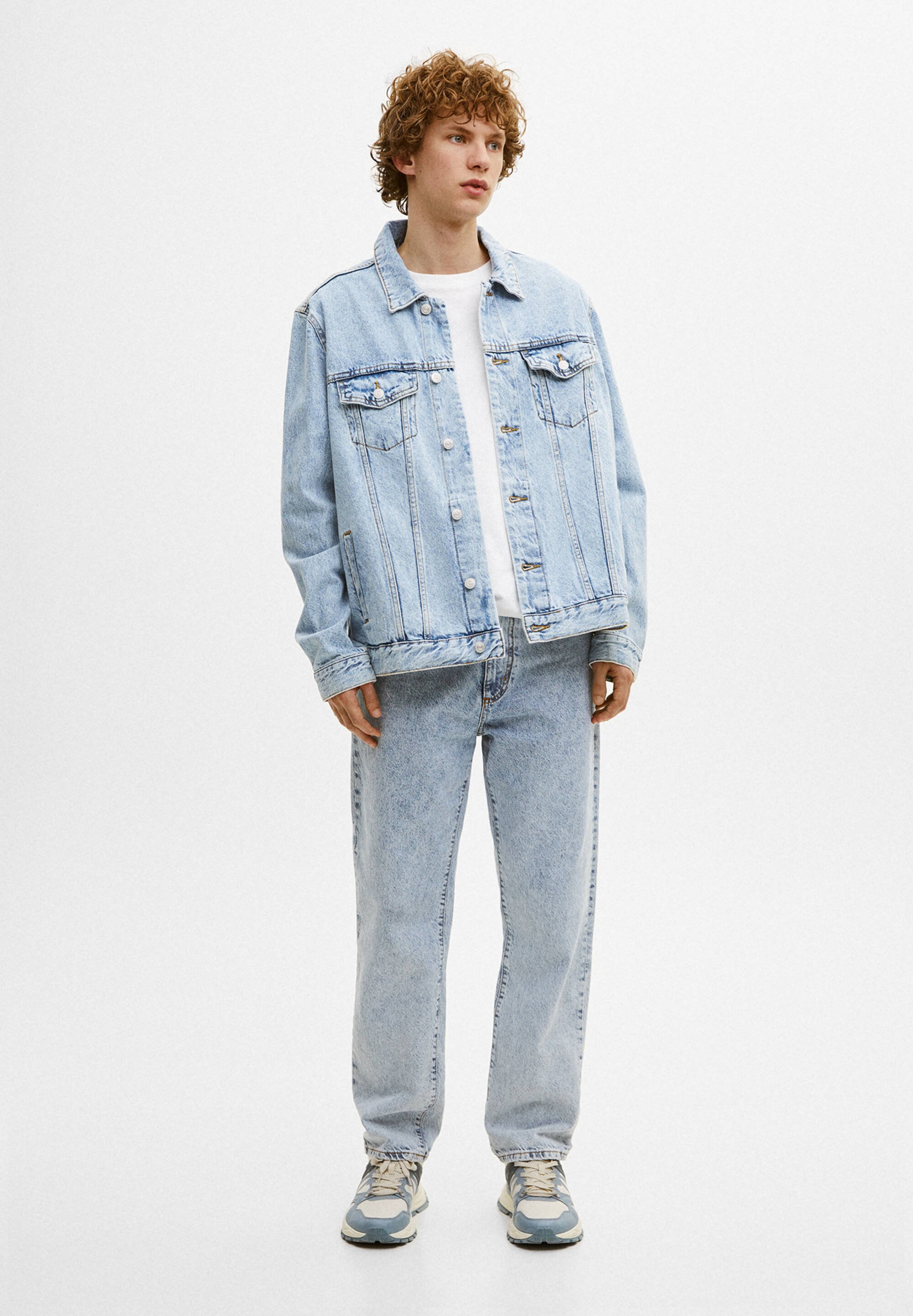 pull & bear denim shirt