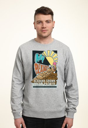 MATT KEELING HEY PEANUT - Sweatshirt - heather grey