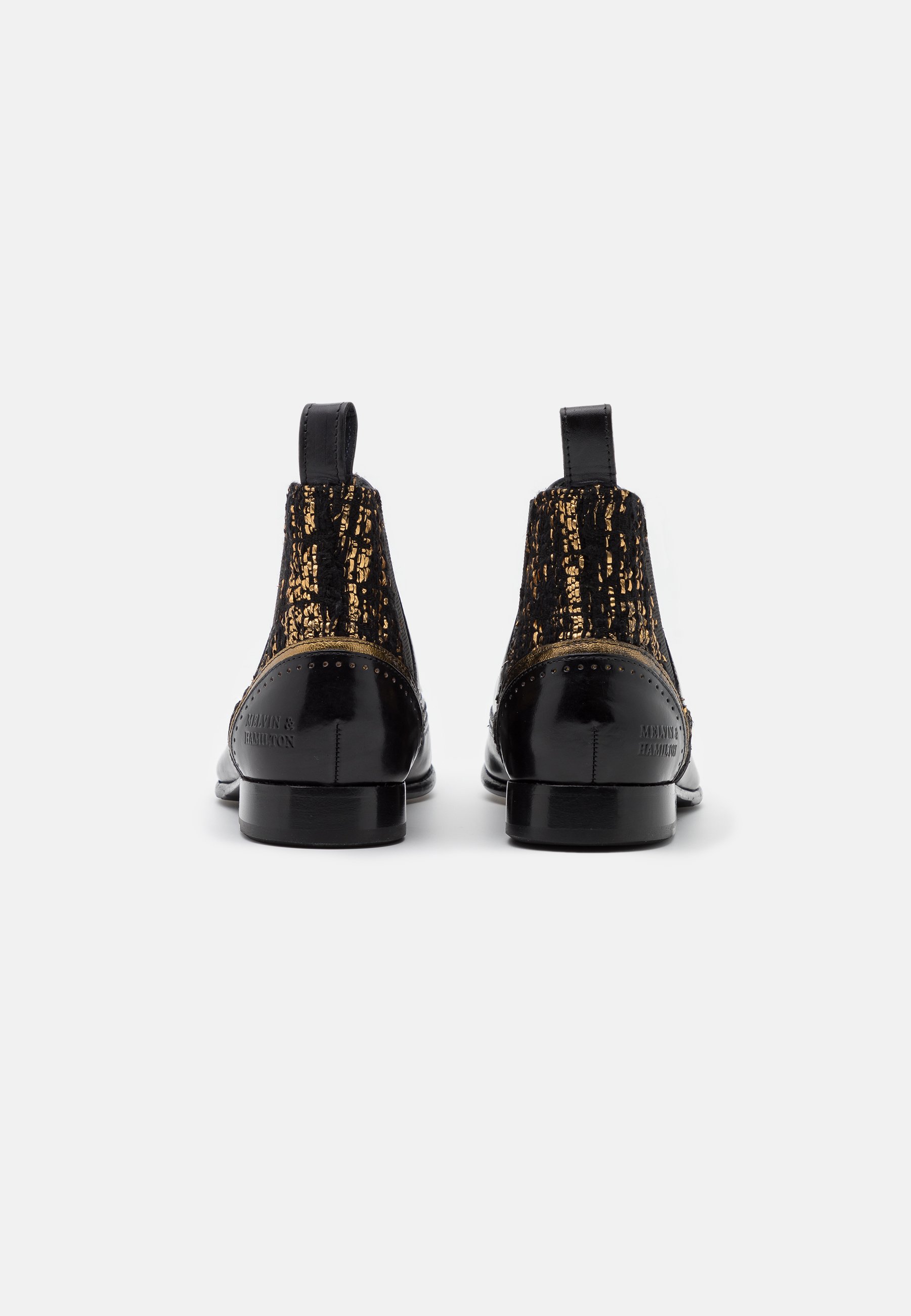 SALLY Korte laarzen blackgold SALLY Korte laarzen blackgold