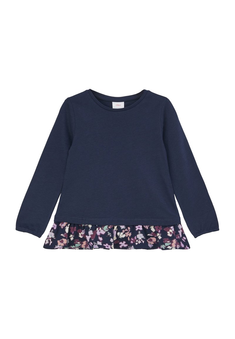 S.Oliver Mädchen Langarm T-Shirt 2170466 - Basic Shirt Für Kinder