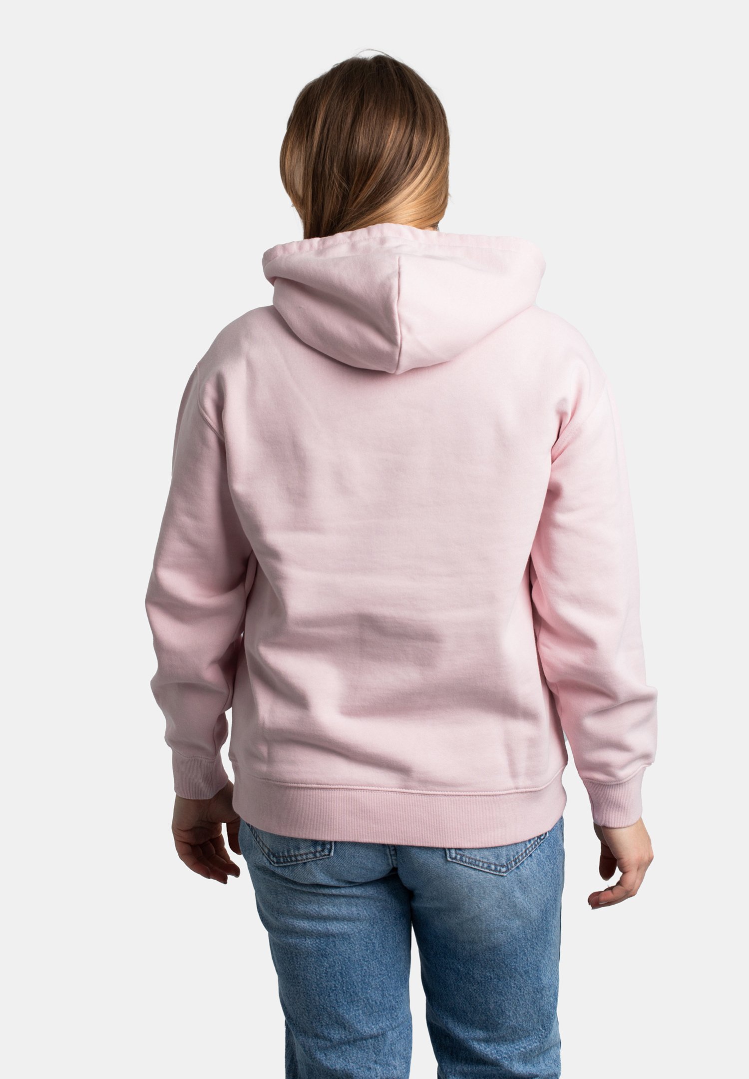 Carhartt WIP HOODED LOGO - Hoodie - air pink wax/light pink - Zalando