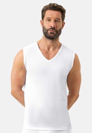 mey, MEY 2 PACK - Unterhemd/-shirt - weiß   beige