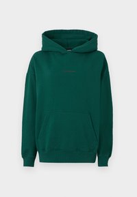 ATNA LOGO OVERSIZED HOODIE - Sweatshirt - washed dark green