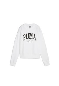 Puma SQUAD FULL-LENGTH CREWNECK  - Sudadera - white