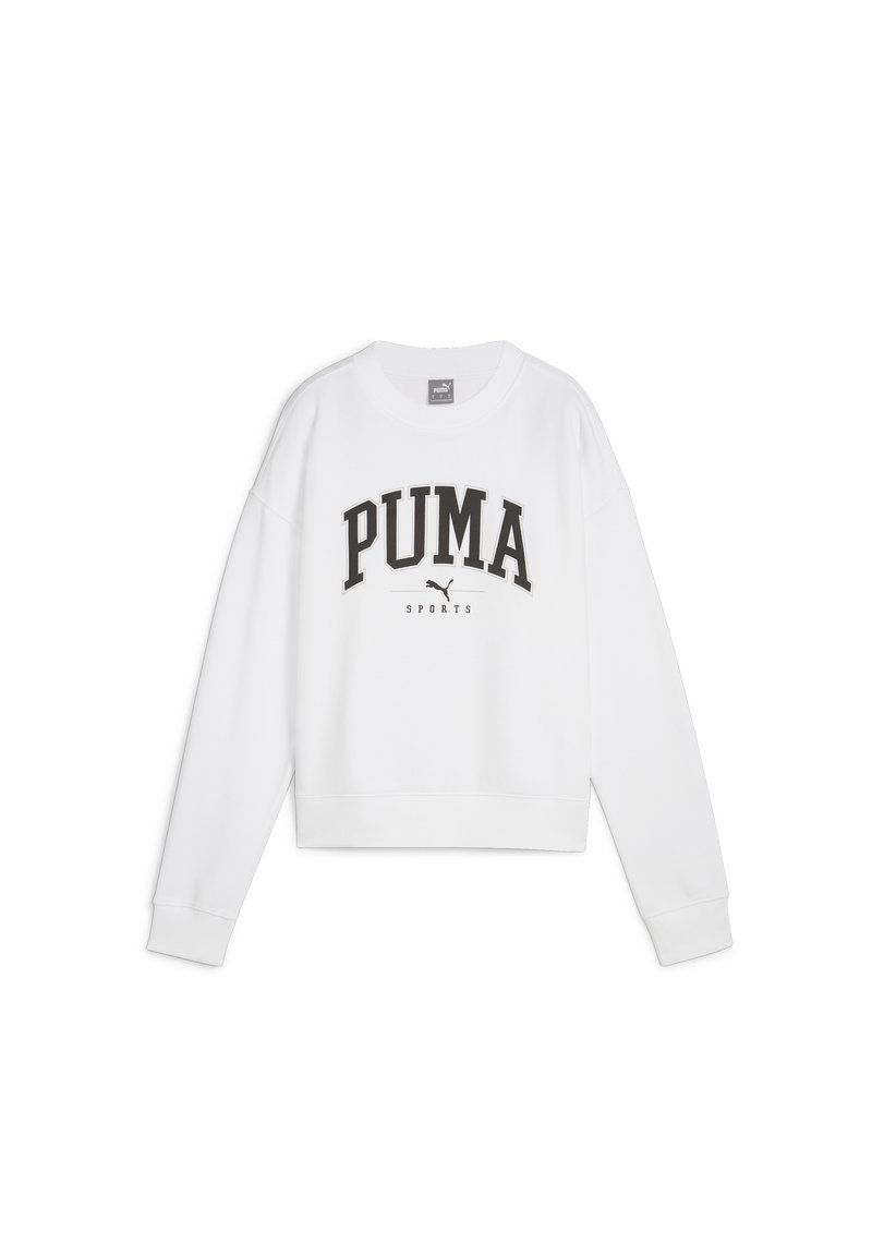 Puma SQUAD FULL-LENGTH CREWNECK  - Sudadera - white