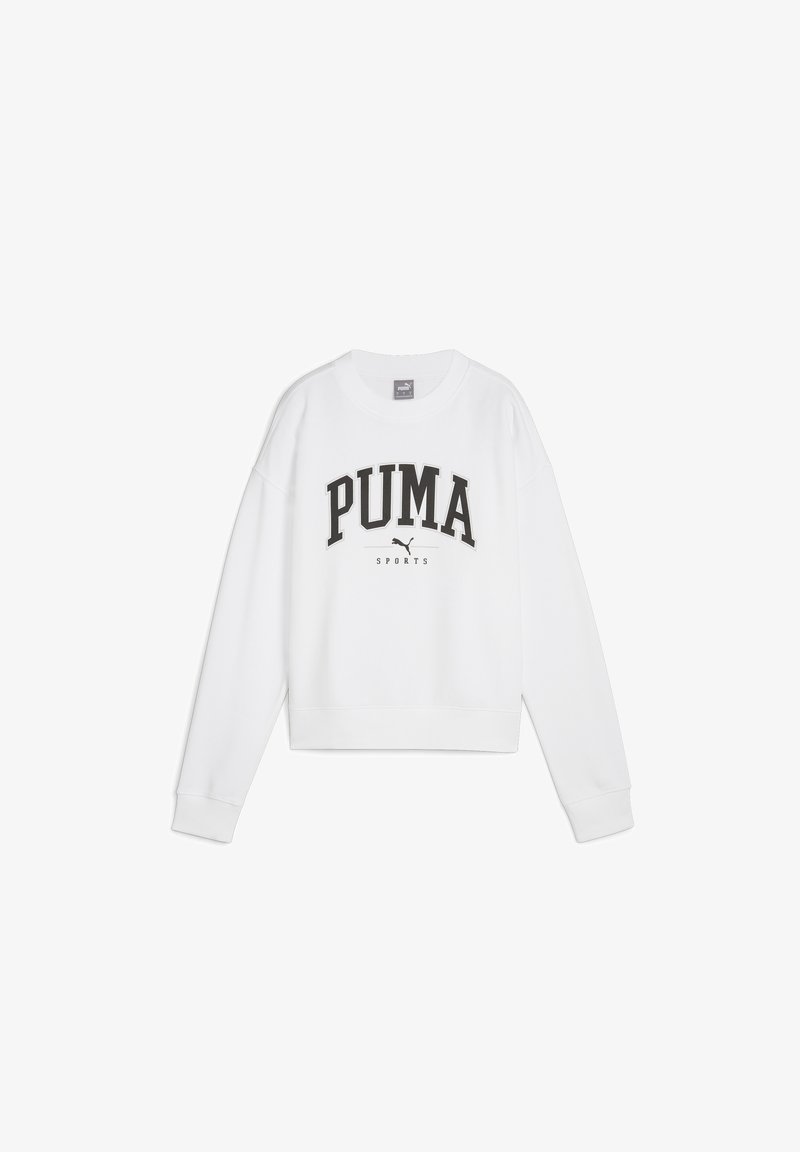 Puma SQUAD FULL-LENGTH CREWNECK - Sudadera - white