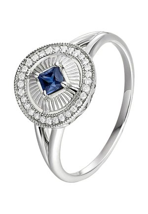 CON EN TALLA BRILLANTE Y EN TALLA PRINCESA - Anillo - metal