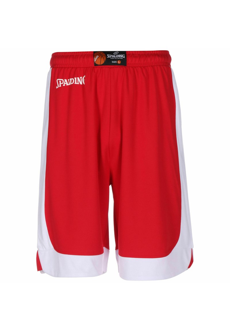 Spalding HUSTLE BASKETBALL - Kurze Sporthose - red white