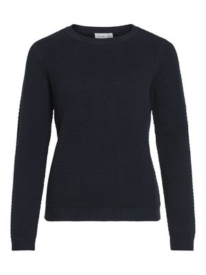 VILA VIDALO O NECK  - Pullover - navy blazer