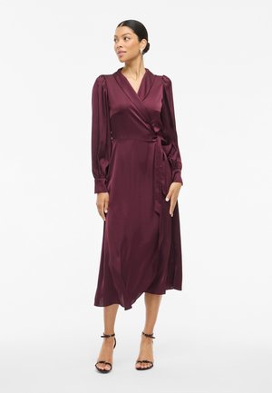 RAVENNA ANKLE WRAP DRESS - Koktajl obleka/za zabavo - fig