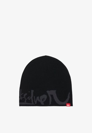 Quiksilver, YG BEANIE UNISEX - Плетена шапка - black