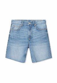 BERMUDA - Jeansshort - light blue denim