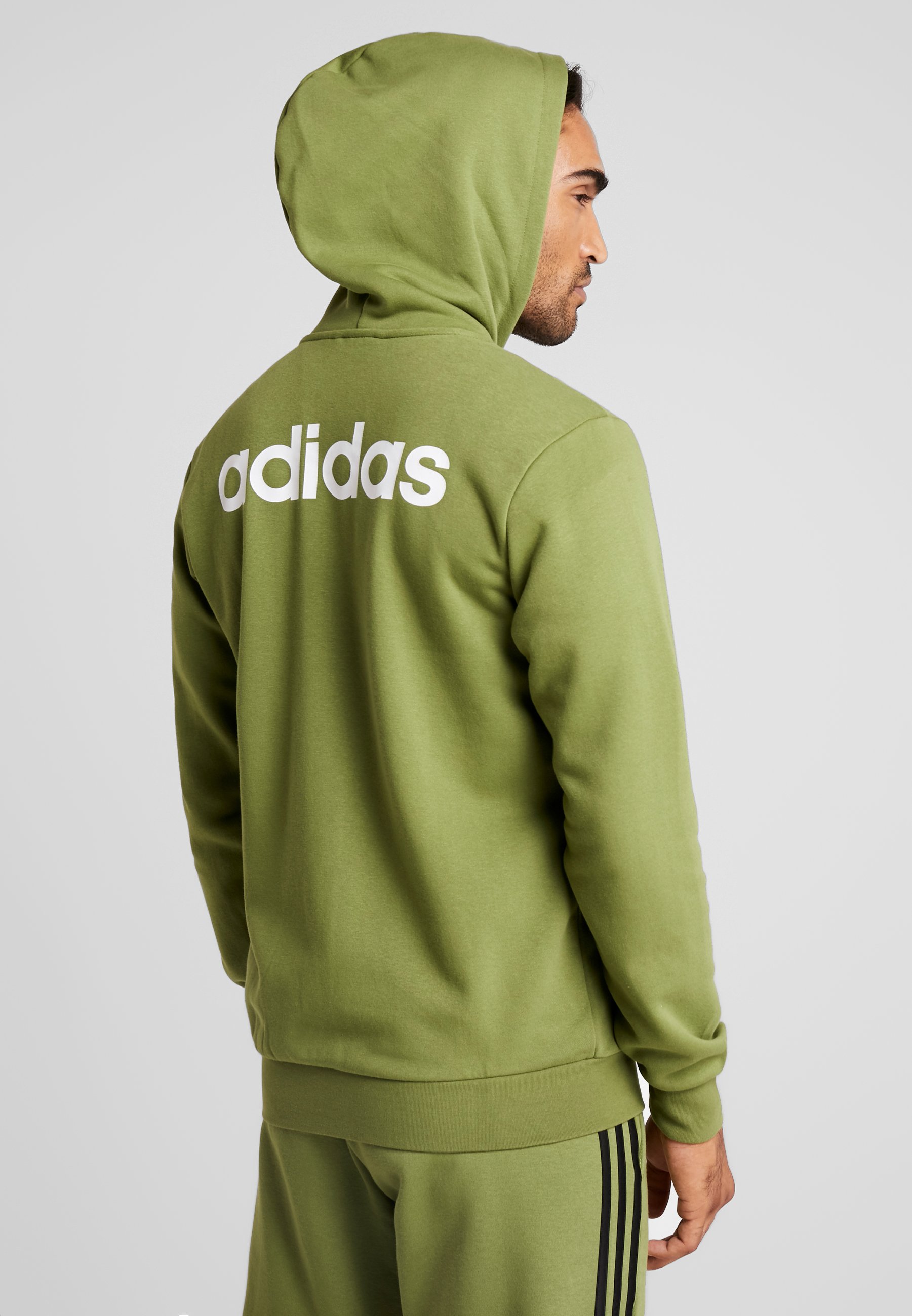 ESSENTIALS SPORTS HOODED TRACK Sweatjacke tech olive ESSENTIALS SPORTS HOODED TRACK Sweatjacke tech olive