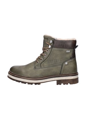 Bottines à lacets - groen