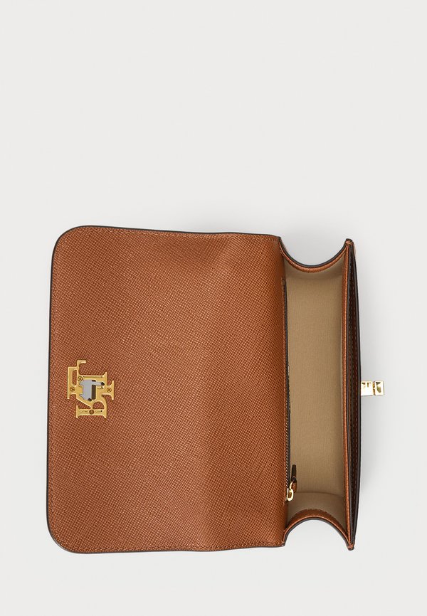 CROSSHATCH LEATHER MEDIUM SOPHEE BAG - Cross body bag - lauren tan2