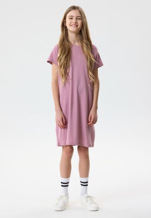 TWO SOON 2ER-PACK KURZARM - Jerseykjole - lilas