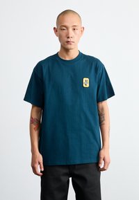 Carhartt WIP SIGNAL - Print T-shirt - duck blue