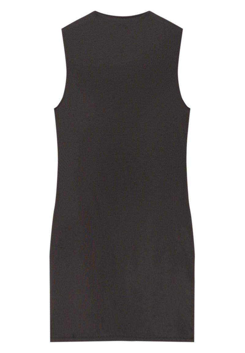 PULL&BEAR Gebreide jurk bruin