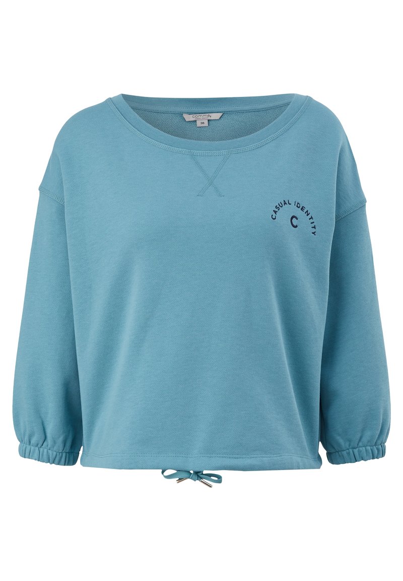 comma casual identity Strickpullover türkis