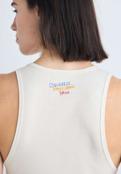 Dsquared2 TANK  - Undershirt - natural white
