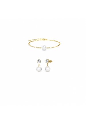 PARURE PAULINE CRYSTAL PEARL SET  - Oorbellen - doré   cristal