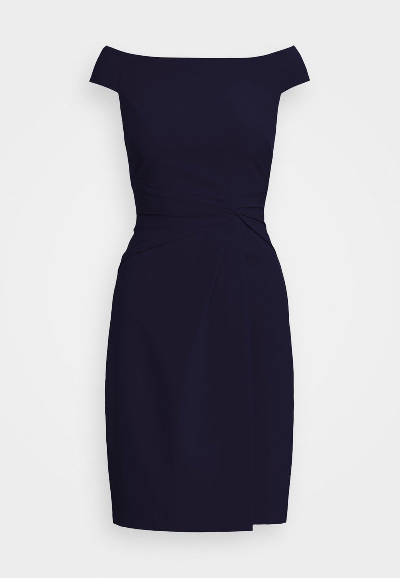 Lauren Ralph Lauren - SARAN SHORT SLEEVE DRESS - Rochie cocktail/Rochie petrecere - lighthouse navy, Extindeți