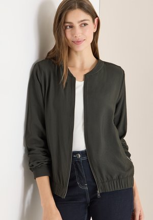 IN UNIFARBE - Bomberjacke - grün