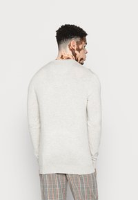 Scotch & Soda ESSENTIALS - CREWNECK - Sweater - bone white melange