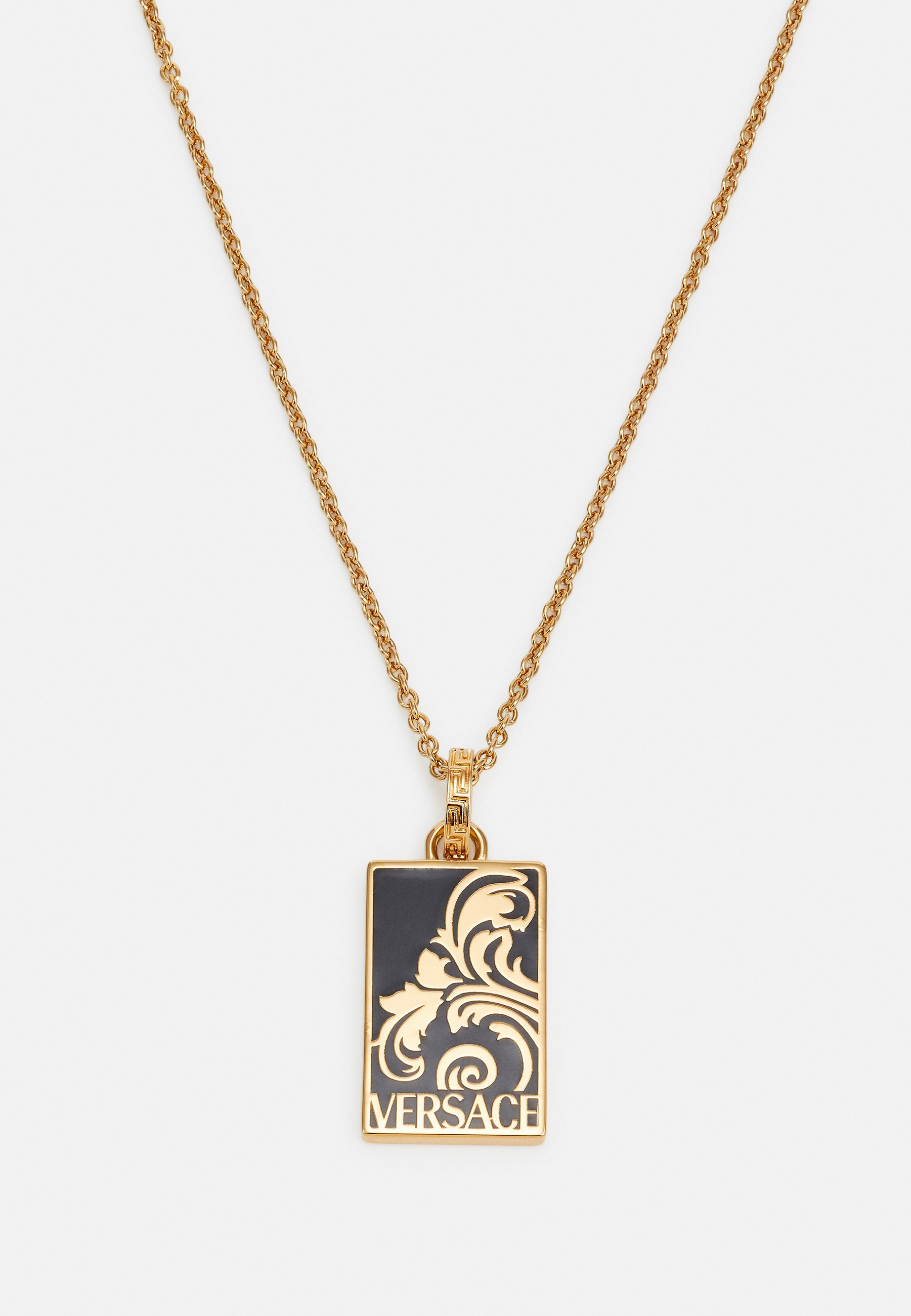 Versace NECKLACE UNISEX - Necklace - gold-coloured/black