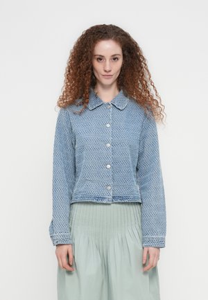 JDYNICO STRUCTURE SCHAKET - Veste en jean - light blue denim