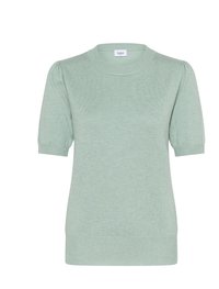 MILA - T-Shirt basic - blue surf melange