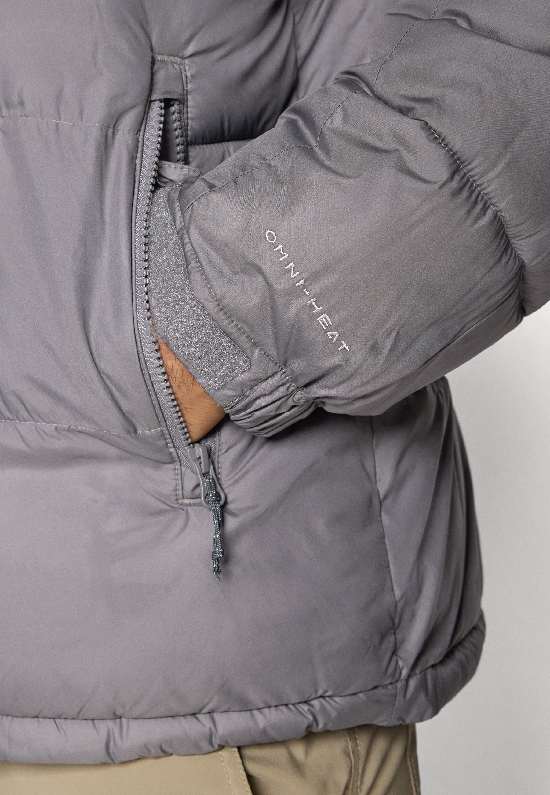 Columbia PIKE LAKE™ II HOODED - Winter jacket - city grey/grey