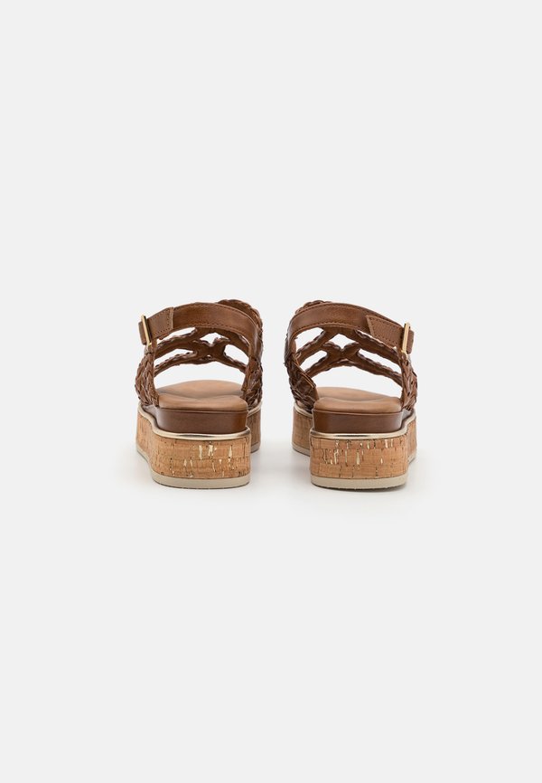 2-28700-44 - Platform sandals - cognac2