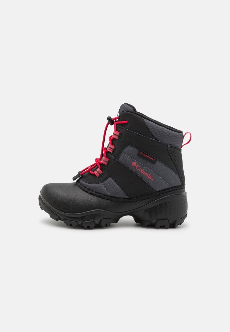 Columbia ROPE TOW III WATERPROOF UNISEX - Vinterstövlar - dark grey/mountain red