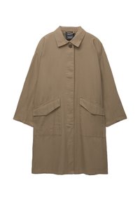 Krátký kabát - khaki