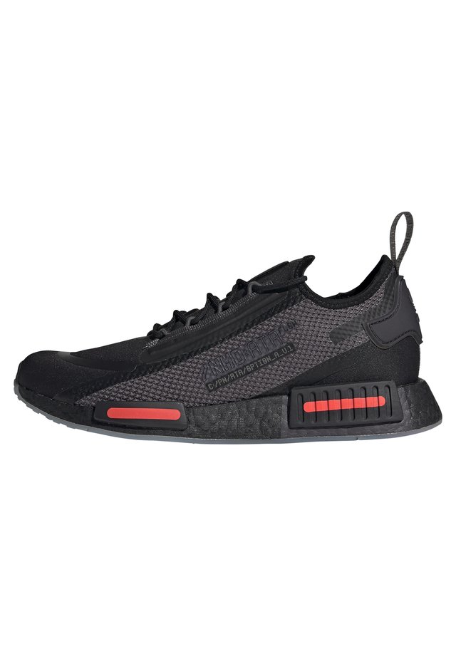 NMD_R1 SPECTOO UNISEX - Sneaker low - core black/grey five/solar red