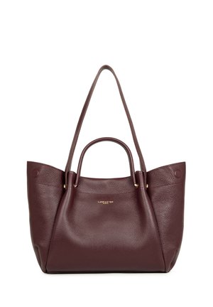 LANCASTER, EXTRA LARGE FOULONNÉ DOUBLE LOUISA - Sac à main - bordeaux foncé