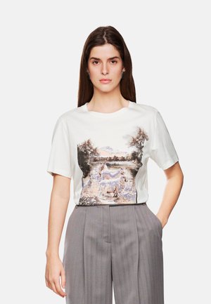 T-Shirt print - off-white