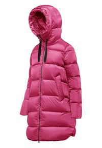Bomboogie GENEVA - Piumino lungo - fuchsia cyclamen